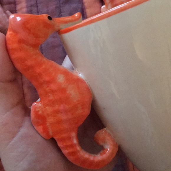 Seahorse coffee cups set of 4 from World Market - Picture 4 of 4
